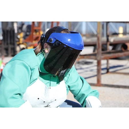 Mcr Safety Glasses, 103 Head Gear + 181541 Medium Green, 16PK 103541